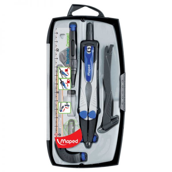 Maped® Maped Technic Compass 7 Piece Set