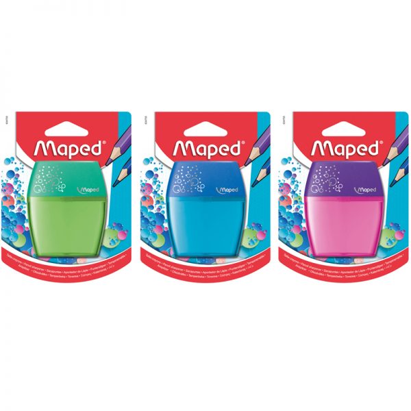 Maped® Maped® Shaker Pencil Sharpener, 2-Hole