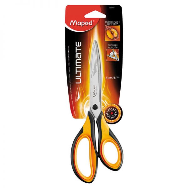 Maped® 8" Ultimate Scissors With Double Soft Rings