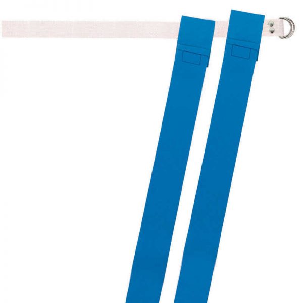 Martin Sports Flag Football Belts, Blue, Pack of 12