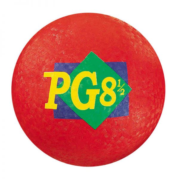 Martin Sports Playground Ball, 8 1/2" Diameter, Red