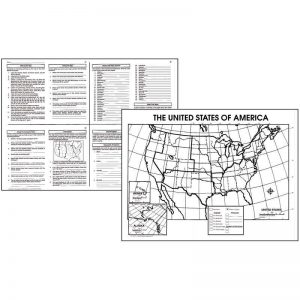 McDonald Publishing The United States Activity Poster Set, 17" x 22, 30/pkg