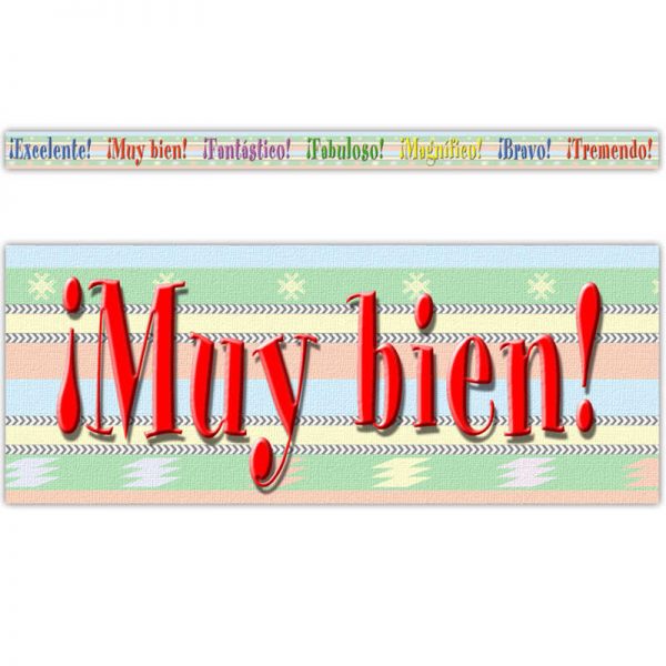 McDonald Publishing Spanish Border Trim, 12 Strips Per Pack, 6 Packs