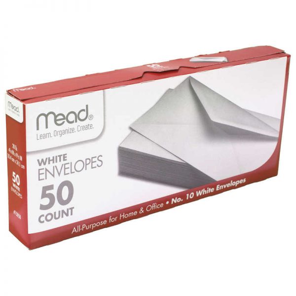 Mead® Mead Boxed Envelopes, 4 1/8 x 9 1/2