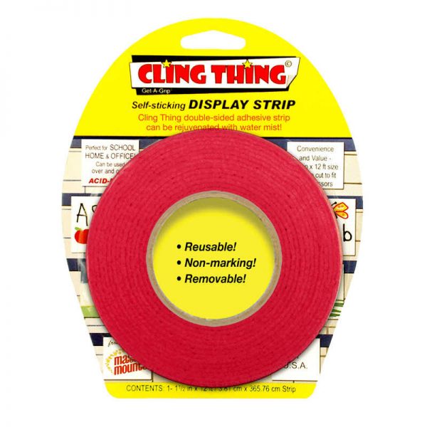 Magic Mounts Cling Thing® Display Strip, Red