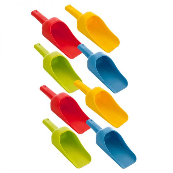 Miniland Educational Scoops, 4 Per Pack, 2 Packs