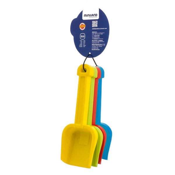 Miniland Educational Shovels, Set of 4