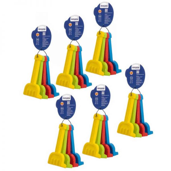 Miniland Educational Rakes, 4 Per Pack, 6 Packs