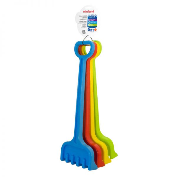 Miniland Educational Super Rakes 4-Pack