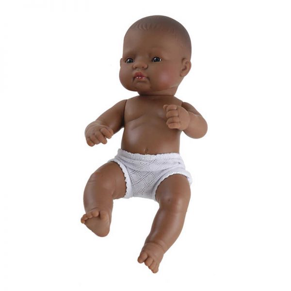 Miniland Educational Anatomically Correct Newborn Doll, 12-5/8", Hispanic Girl