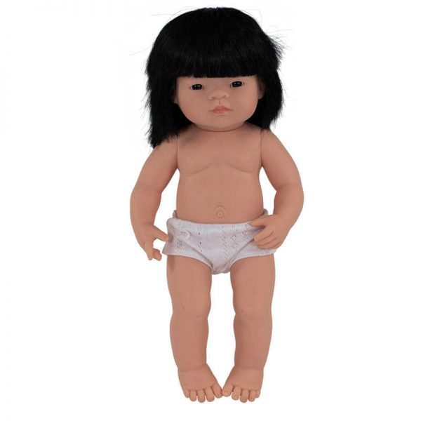 Miniland Educational Baby Doll 15" Asian Girl