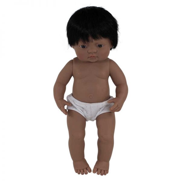 Miniland Educational Baby Doll 15" Hispanic Boy