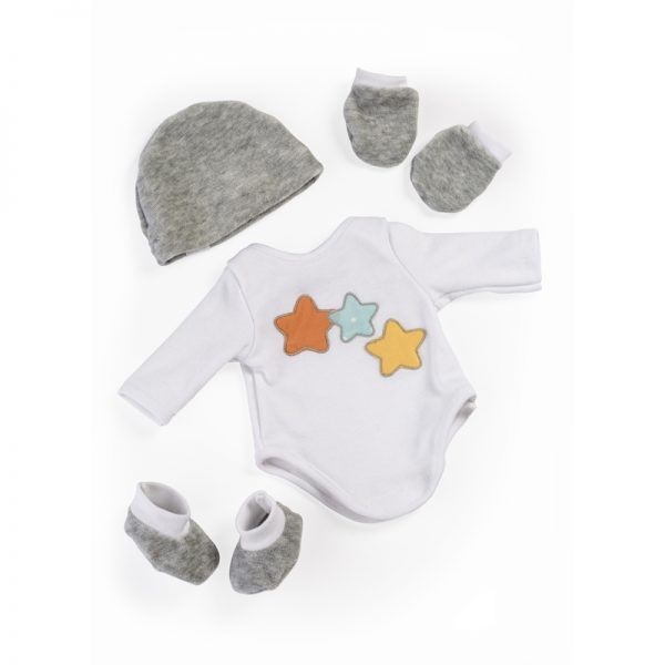 Miniland Educational Gender Neutral Doll Layette Set for 15" Dolls