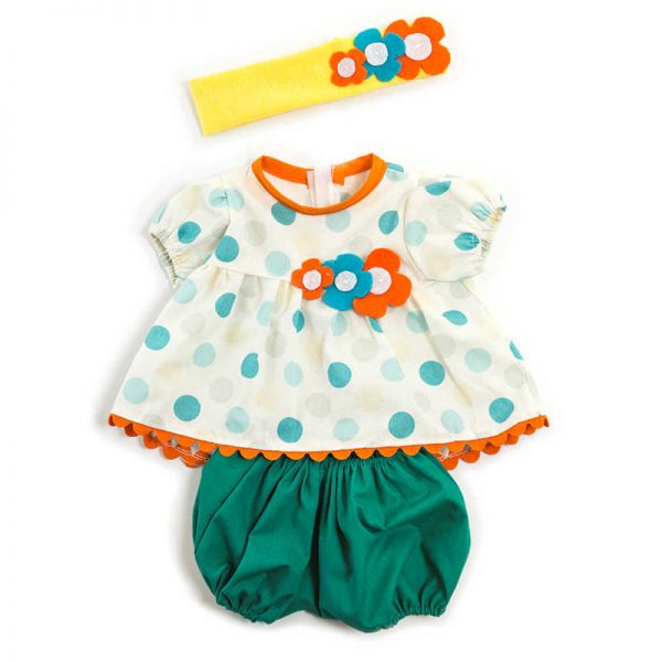 Miniland Educational Doll Clothes, Girl Summer Outfit
