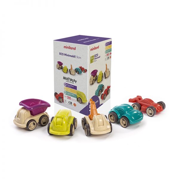 Miniland Educational Eco Minimobil 4-1/4"