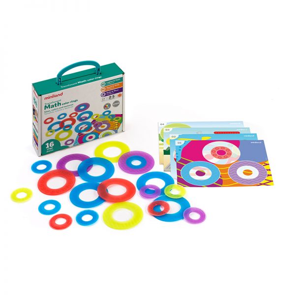 Miniland Educational Translucent Math Color Rings