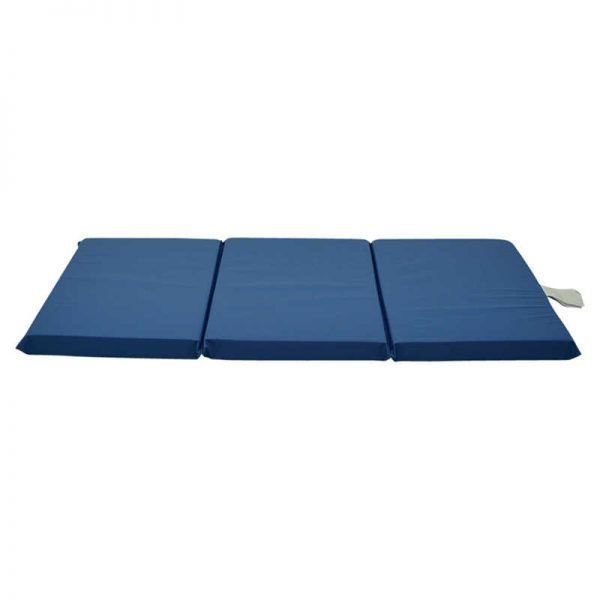 Creative Colors Standard 3-Section Blue Rest Mat, 2" x 24" x 48"