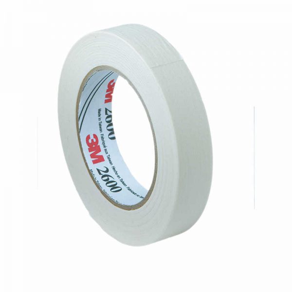 3M® Masking Tape, 3/4 in x 60 yds, White