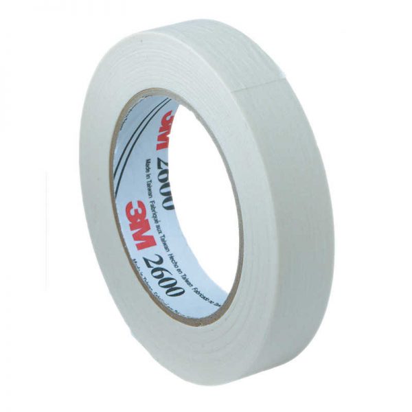 3M® Masking Tape, 1 in x 60 yds, White