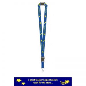 Get Ready Kids Teacher Lanyards, A great teacher helps students reach for the stars..., Pack of 5