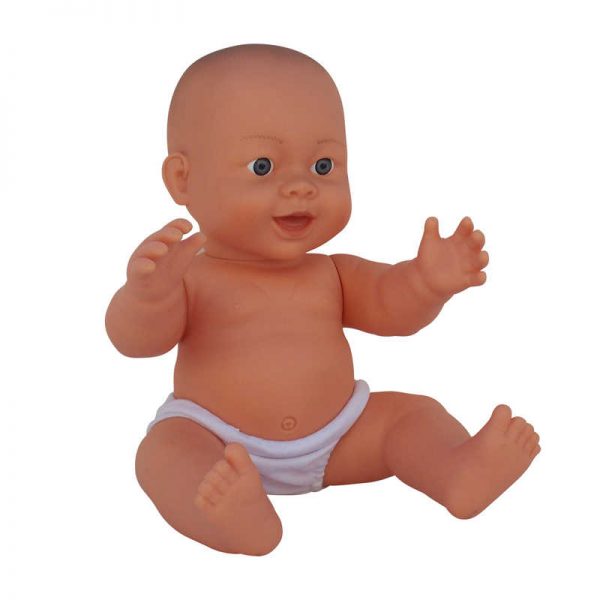 Get Ready Kids Asian 17.5" Vinyl Baby Doll, Gender Neutral