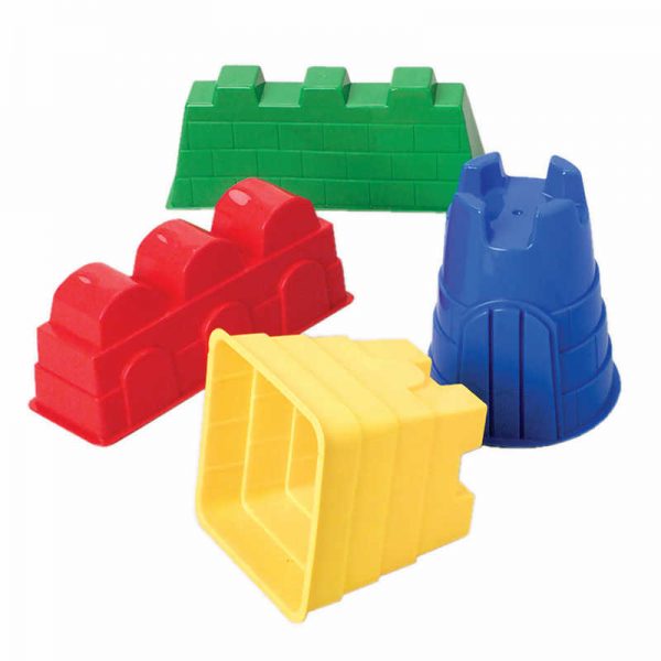 Marvel Education Company Sand Castle Molds, Set of 4