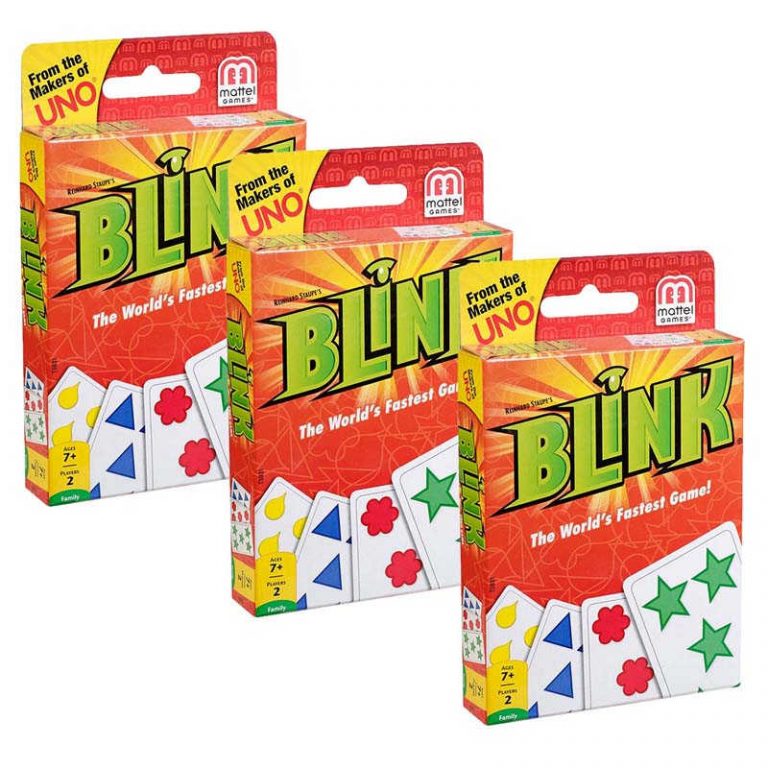 TeachersParadise Mattel BLINK® Card Game, 3 Sets MTT59313