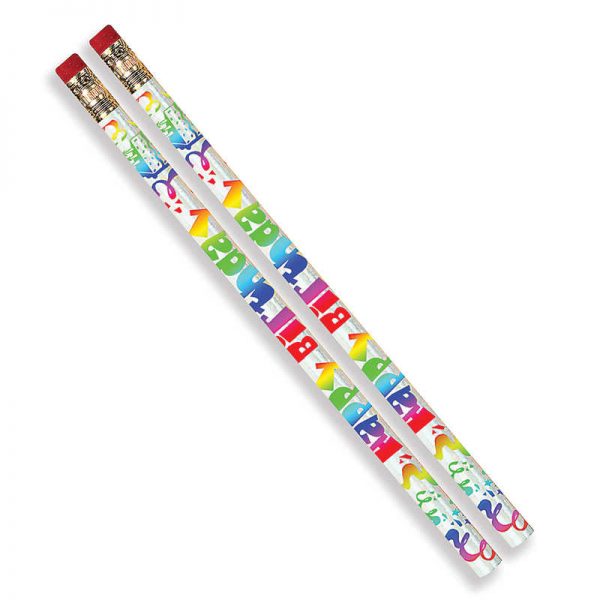 Musgrave Pencil Company Happy Birthday Fiesta Pencil, Pack of 144