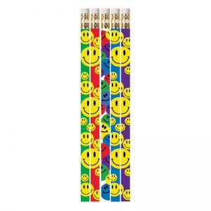 Musgrave Pencil Company Happy Face Assorted Motivational Pencils, Pack of 144