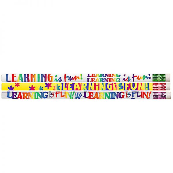 Musgrave Pencil Company Learning Is Fun Motivational Pencils, Pack of 144