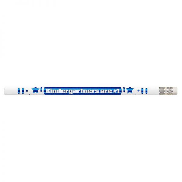 Musgrave Pencil Company Kindergartners Are #1 Motivational Pencils, 12/pkg