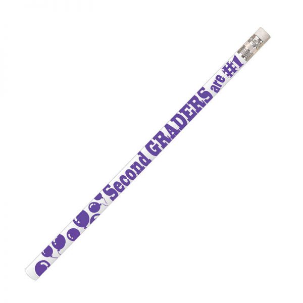 Musgrave Pencil Company 2nd Graders Are #1 Motivational Pencils, Pack of 144