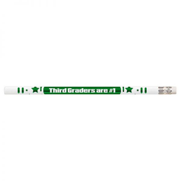 Musgrave Pencil Company 3rd Graders Are #1 Motivational Pencils, 12/pkg