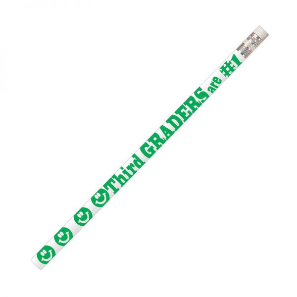 Musgrave Pencil Company 3rd Graders Are #1 Motivational Pencils, Pack of 144