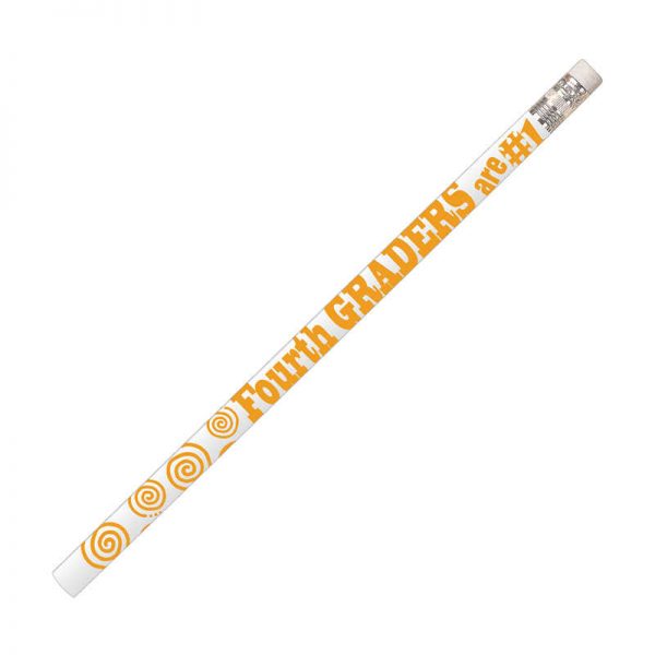 Musgrave Pencil Company 4th Graders Are #1 Motivational Pencils, Pack of 144