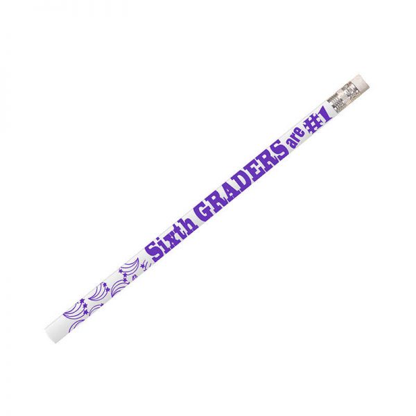 Musgrave Pencil Company 6th Graders Are #1 Motivational Pencils, Pack of 144