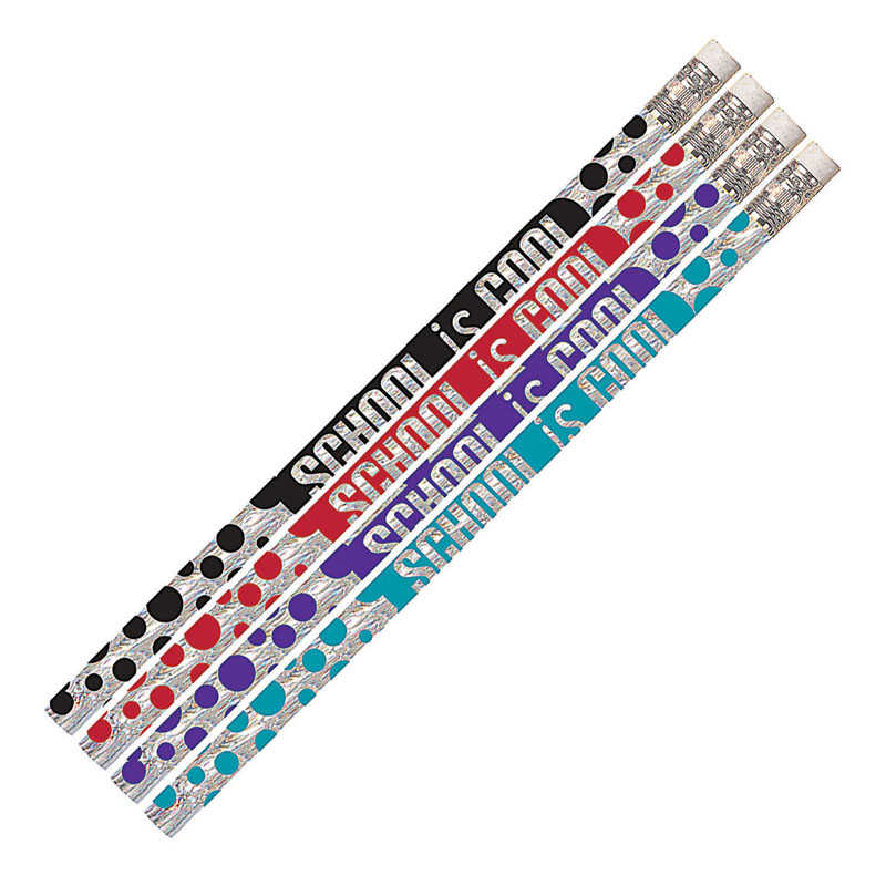 Musgrave Pencil Company School is Cool Pencil, 12 Per Pack, 12 Packs