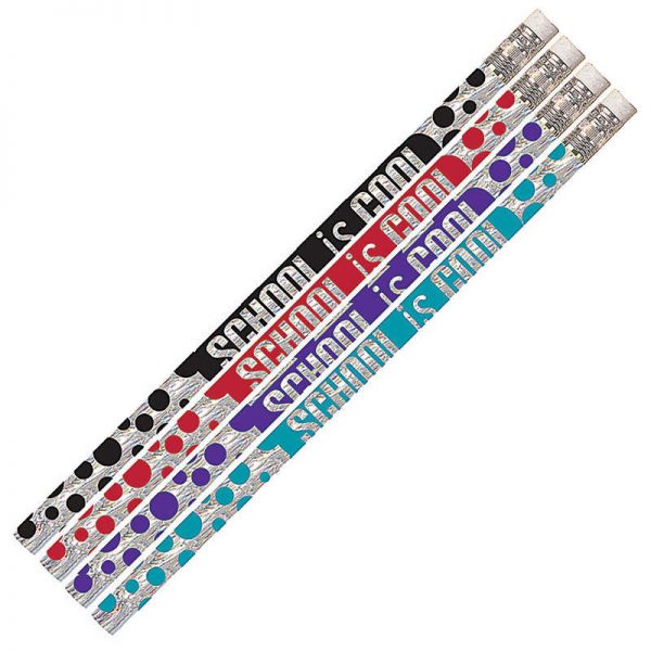 Musgrave Pencil Company School is Cool Motivational Pencil, Pack of 12