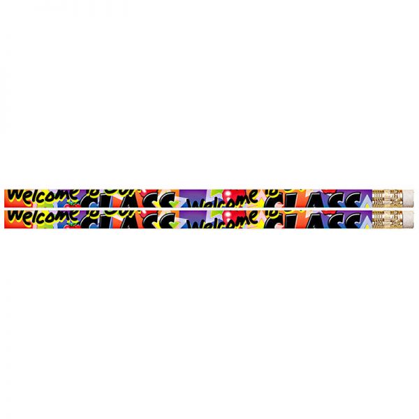 Musgrave Pencil Company Welcome To Our Class Motivational Pencils, 12/pkg