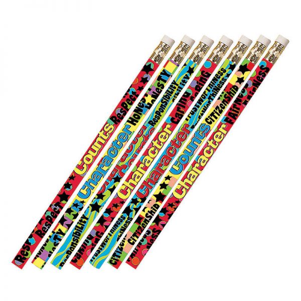 Musgrave Pencil Company Character Matters Motivational Pencil, Pack of 144