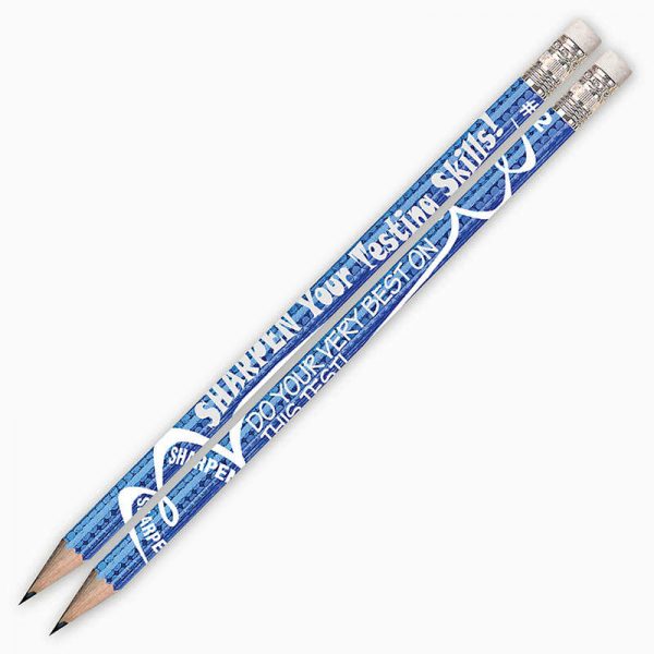 Musgrave Pencil Company Sharpen Your Testing Skills Motivational Pencils, Pack of 144