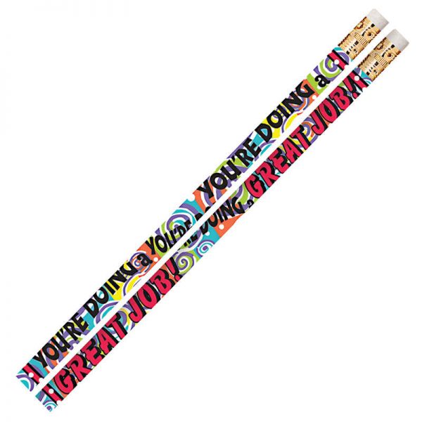 Musgrave Pencil Company You’re Doing A Great Job Motivational Pencils, 12/pkg