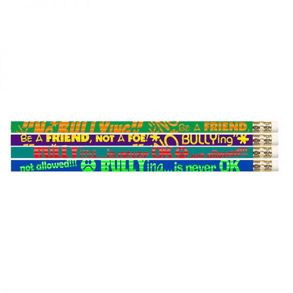 Musgrave Pencil Company No Bullying Motivational Pencils, Pack of 144