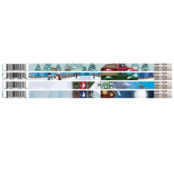 Musgrave Pencil Company Classic Winter Ride Pencil, Box of 144