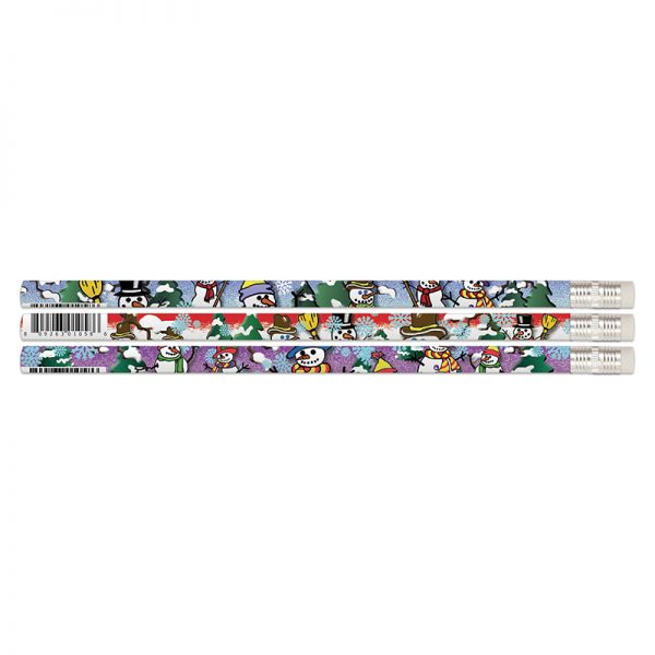 Musgrave Pencil Company Snowbuddies Pencils, Assortment, Pack of 12