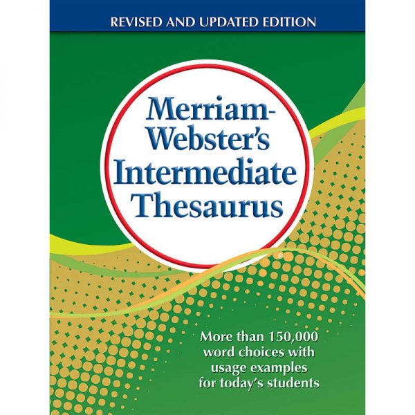 Merriam-Webster Merriam-Webster's Intermediate Thesaurus