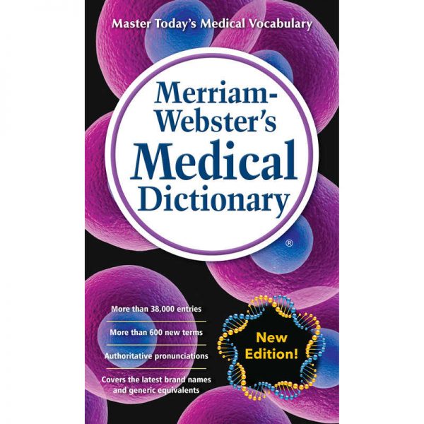 Merriam-Webster Medical Dictionary; Mass-Market Paperback