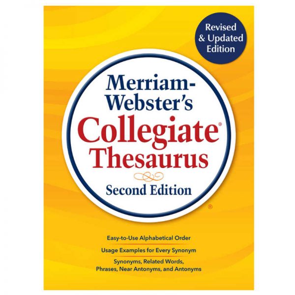 Merriam-Webster Merriam-Webster's Collegiate Thesaurus, Second Edtion