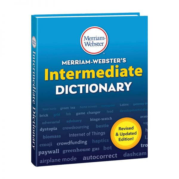 Merriam-Webster Merriam-Webster's Intermediate Dictionary, Hardcover, 2020 Copyright