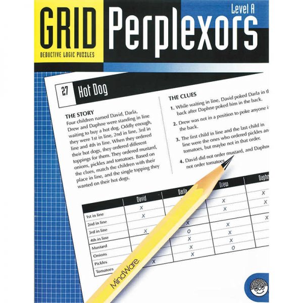 MindWare® Grid Perplexors Book, Level A, Ages 9-10